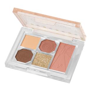 Gracebabi柔雾邃眸五色眼影盘哑光珠光偏光彩妆盘自然显色一体盘