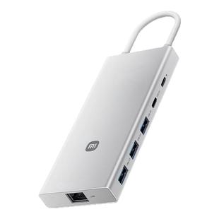 小米Type-C十合一扩展坞分线器多功能转接器转接头拓展坞千兆网口