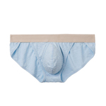 新款男士三角内裤棉低腰性感侧开口免脱分离式防阴囊潮湿显大托举