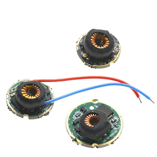 6~12v驱动板6v xhp50 xhp70灯珠电路板大功率线路板diy电动车灯