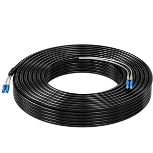 波钢野战光缆单模DLC-DLC-SC-ST-FC基站光纤跳线铠装2芯室外内光钎线多模千兆铁塔基站拉远四芯BBU-RRU可定制