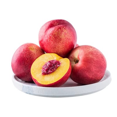 现摘油桃5斤脆甜多汁