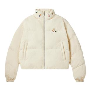 PSO Brand女装泡泡纹理风衣90绒短款羽绒服女款冬季防寒服外套