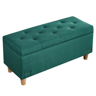 沙发凳子长方形布艺收纳凳床尾凳储物服装店试衣间换鞋凳家用门口