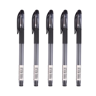 晨光中性笔全针管办公用拔帽签字笔黑水晶细尖0.38mm黑色红色蓝色笔多功能财务记账商务用学生考试文具写字笔