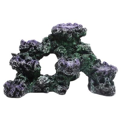 鱼缸造景珊瑚礁德琅仿真假山摆件