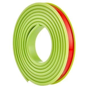 自带胶封边条自粘橱柜包边U型条木工家具衣柜门窗桌椅硅胶收边条