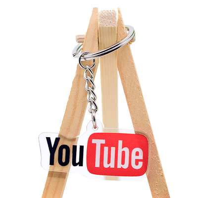 亚克力创意ps钥匙扣电脑挂件