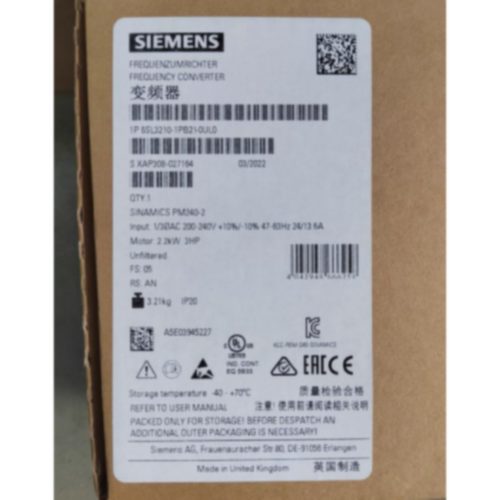 议价6SL3210-1PB21-0UL0西门子G120变频器1.5KW千瓦/6SL32101PB21