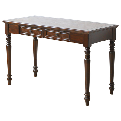 全实木美式简约轻奢写字桌