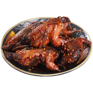 麻辣鹌鹑整只冷吃香辣四川特产卤味零食五香食品肉熟食下酒菜喝酒