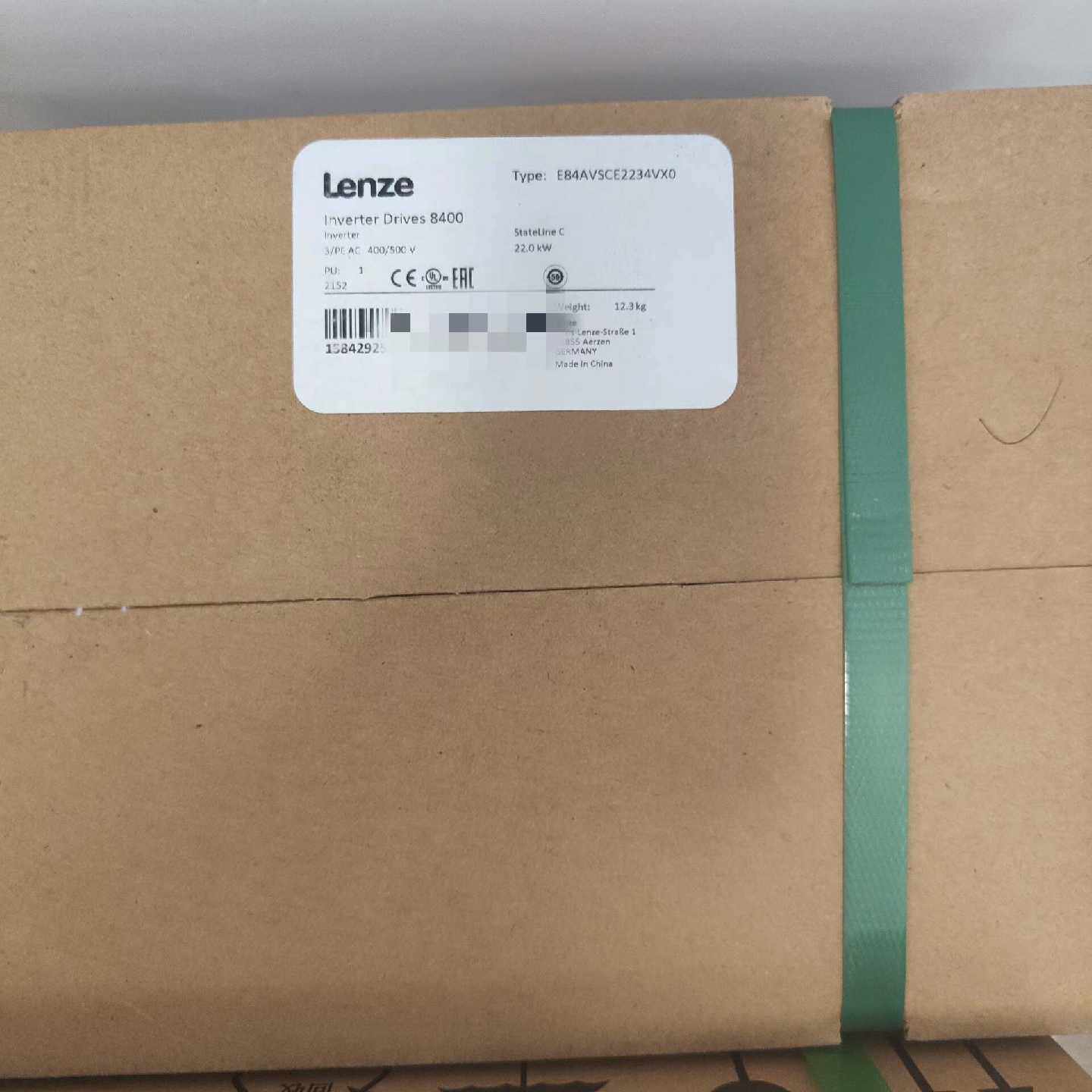议价Lenze/伦茨 E84AVSCE2234VX0 变频器 全