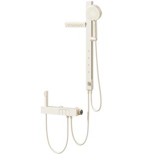 【热销爆款】箭牌奶白无顶喷花洒简易恒温家用增压淋浴花洒套装0