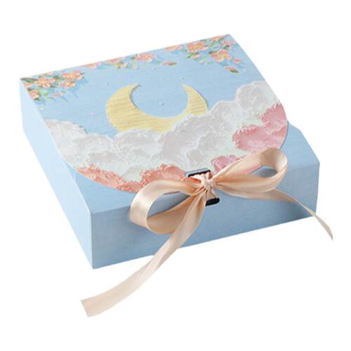 礼物盒油画风礼盒包装盒空盒子生日伴手高级感礼品盒妇女节