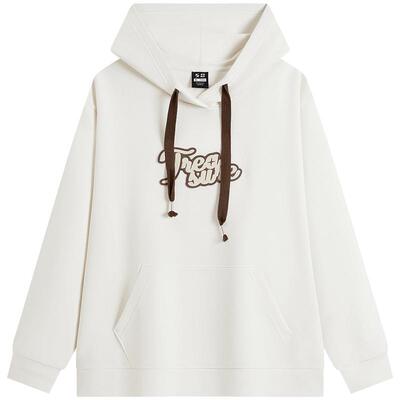 特步连帽卫衣男女2025春秋套头长袖休闲运动上衣976327930451