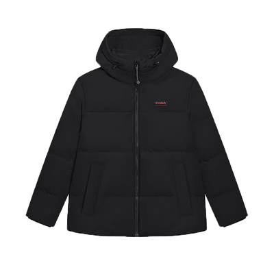 特步China运动羽绒服女加厚保暖