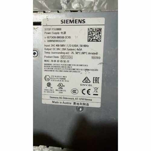 议价SIEMENS西门子 SITOP PSU8600电源模块