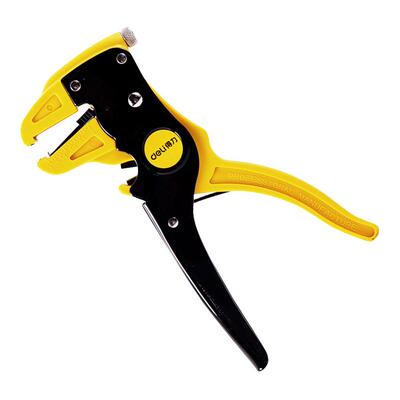 得力多功能电工电线鸭嘴剥线钳