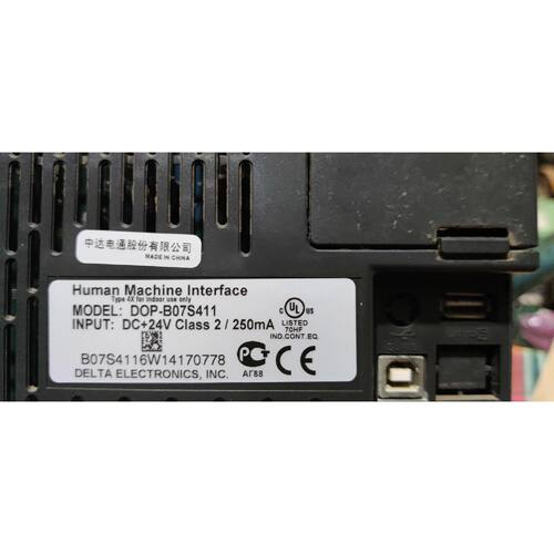 非标价台达D0PB07S411触屏共两台议价
