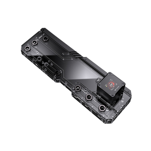 古兰森 创世神机箱GR701分体水冷散热盔甲式水道水路板导流板套装