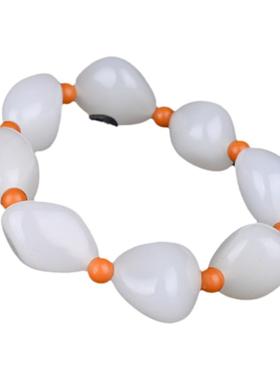 新疆和田玉山料原石手链手串