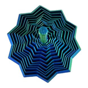 3D打印视儿童益智玩具错觉折叠多边形萝卜塔解压螺旋立体桌面摆件