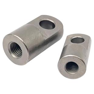 薄型气缸双耳座连接固定支架SDA安装附件CB/CA/LB/FA/Y气动元件