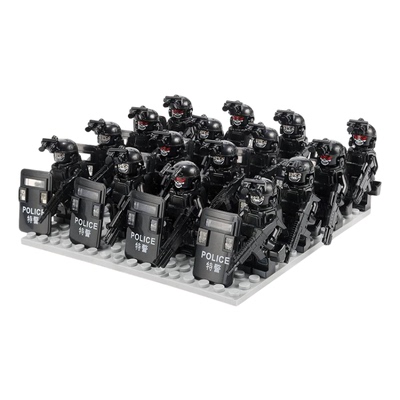 军事基地幽灵特种兵人仔特警士兵