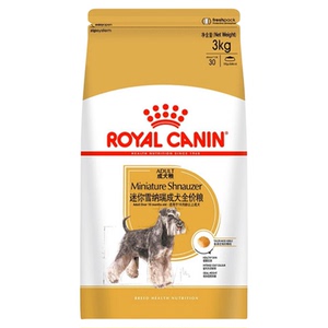 皇家狗粮SNZ25迷你雪纳瑞专用狗粮SNJ30幼犬粮小型犬全价宠物犬粮
