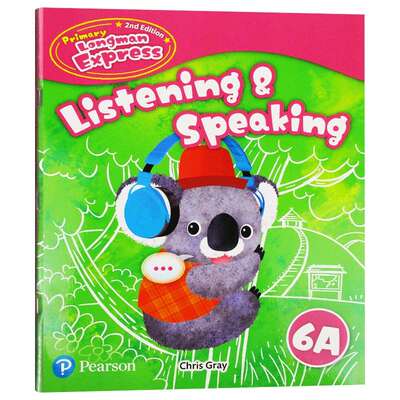 Primary Longman Express 6A Listening speaking 英文原版 培生香港朗文小学英语教材 六年级上学期听说练习册 第二版朗文快车PLE