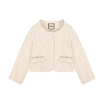 Amybaby女童高级感小香风套装