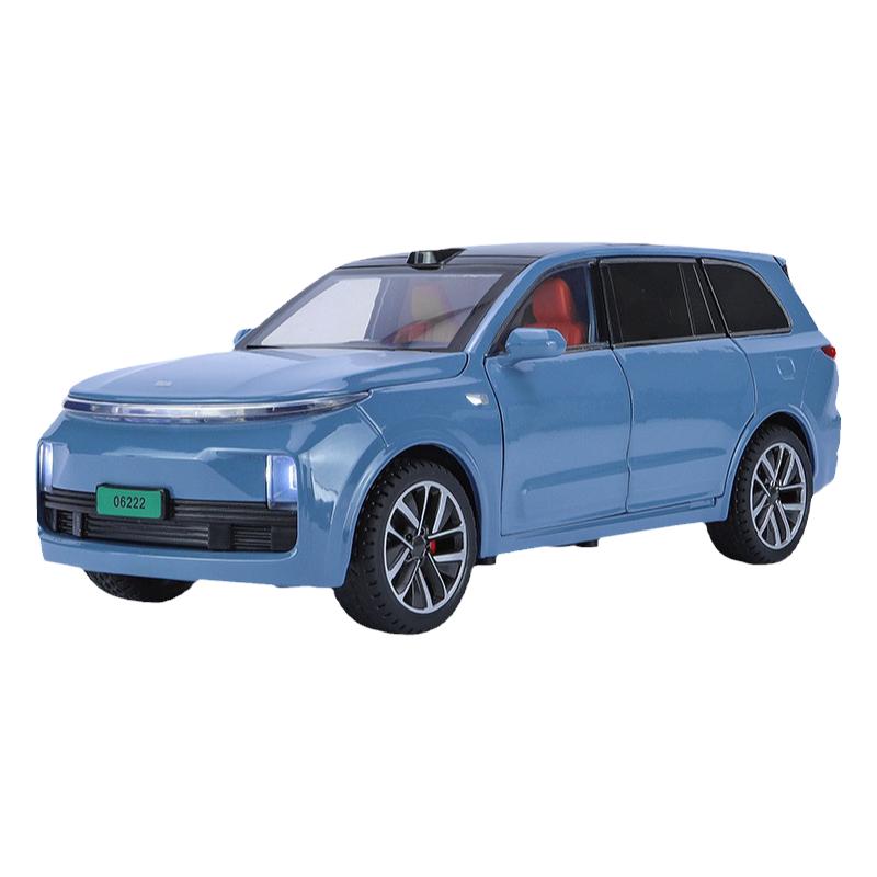 新能源理想L9汽车模型合金玩具车