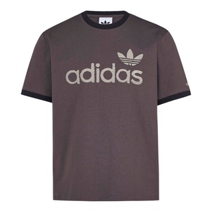 adidas阿迪达斯三叶草男子RINGER TEE运动休闲短袖T恤KY8453