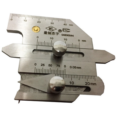 不锈钢检测尺焊缝检验尺华工焊角