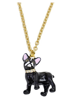 小众轻奢欧美风手工珐琅长款项链