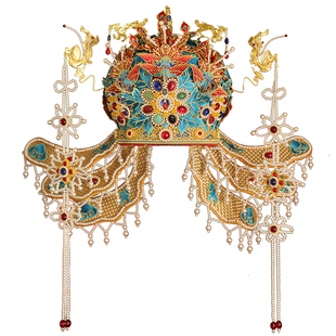 龙凤瑶原创汉服婚服明制婚礼凤冠头饰新娘结婚发饰品中式大婚发冠