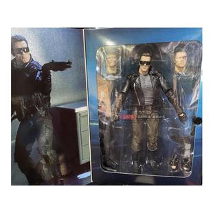 NECA 终结者T800阿诺警察局豪华版 7寸可动人偶手办模型玩具