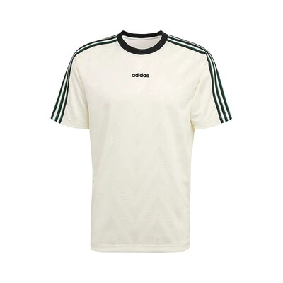 Adidas阿迪达斯三叶草2026春季新款JACQUARD JSY男运动短袖KE2139