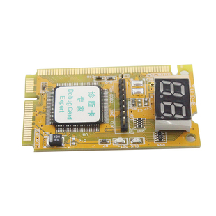 笔记本电脑主板故障检测卡PCI-E诊断卡miniPCI LPC 三合一测试卡