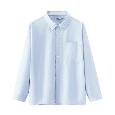 森马纯棉衬衣内搭外穿长袖衬衫男