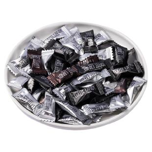 特浓可嚼提神零食可以嚼着吃咖啡糖压片糖黑咖啡豆糖果上课不犯困