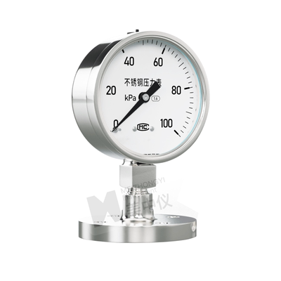 不锈钢隔膜压力表美中仪