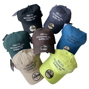 韩国New era 纽亦华920春夏男女士字母新款时尚百搭遮阳棒球帽子