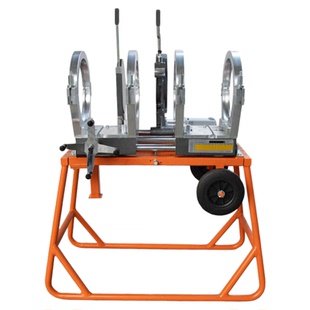 瑞泰博工业塑料管道315 PPH PFA PVDF热熔对接弯头焊机红外焊接机