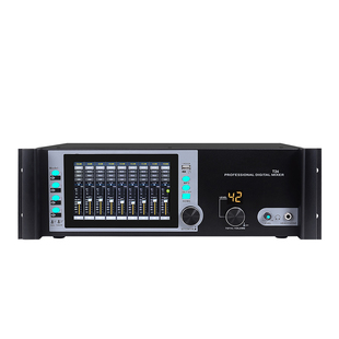 声艺机柜嵌入式数字调音台专业舞台演出专用混音器防啸叫音控台