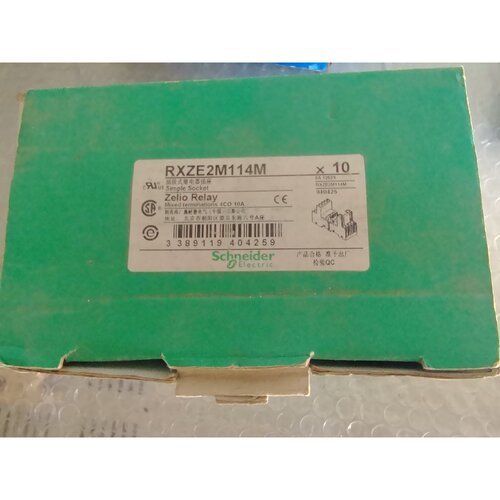 询价下单施耐德继电器底座 RXZE2M114M