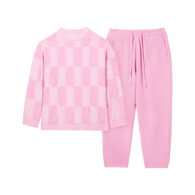 戚薇同款猫人女士睡衣秋冬加厚