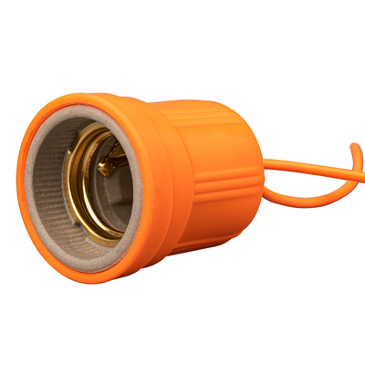 室外防雨水陶瓷灯头灯座E27螺口