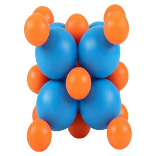 氟化钙晶胞堆积模型萤石离子晶格结构化学教学演示科学实验教学具