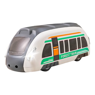 儿童双向电动感应高铁男孩玩具宝宝卡通小汽车双回力小火车1-3岁